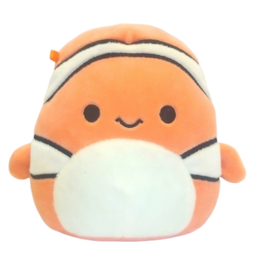 Squishmallows 5" Ricky Clownfish Orange/White